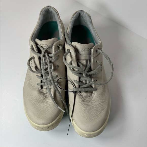 ECCO Biom Cage Pro Gore-Tex Women's Golf Shoes Black Leather Size 10 - Picture 2 of 8